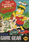 The Simpsons Bart vs the Space Mutants - Loose - Sega Game Gear