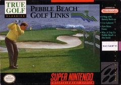 Pebble Beach Golf Links - Complete - Super Nintendo
