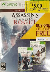 Assassin's Creed Black Flag & Rogue - Loose - Xbox 360