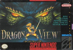 Dragon View - Loose - Super Nintendo