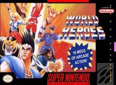 World Heroes - Loose - Super Nintendo