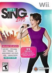 Let's Sing 2016 - Complete - Wii