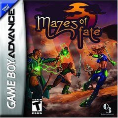 Mazes of Fate - Loose - GameBoy Advance