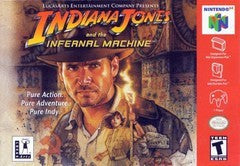 Indiana Jones Infernal Machine - In-Box - Nintendo 64