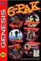 6-Pak - Complete - Sega Genesis  Fair Game Video Games