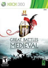 History Great Battles Medieval - Loose - Xbox 360