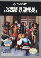 Where in Time is Carmen Sandiego - In-Box - NES