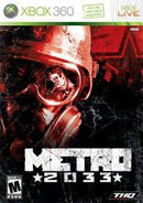 Metro 2033 - Loose - Xbox 360