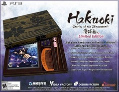 Hakuoki: Stories of the Shinsengumi [Limited Edition] - Complete - Playstation 3