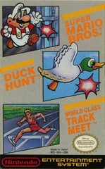 Super Mario Bros Duck Hunt World Class Track Meet - In-Box - NES