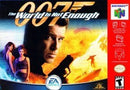007 World Is Not Enough [Gray Cart] - In-Box - Nintendo 64