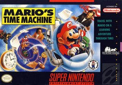 Mario's Time Machine - In-Box - Super Nintendo