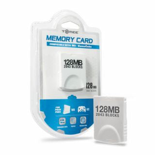 GameCube 128MB Memory Card - Tomee