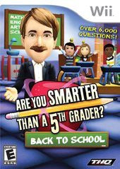 Are You Smarter Than A 5th Grader? Back to School - In-Box - Wii