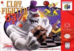 Clay Fighter 63 1/3 - Complete - Nintendo 64