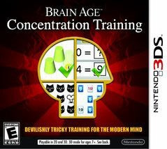 Brain Age: Concentration Training - Complete - Nintendo 3DS