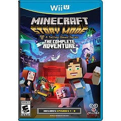 Minecraft: Story Mode Complete Adventure - Loose - Wii U