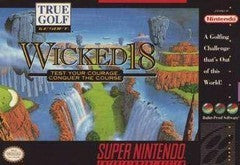 Wicked 18 - Loose - Super Nintendo