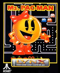 Ms. Pac-Man - In-Box - Atari Lynx