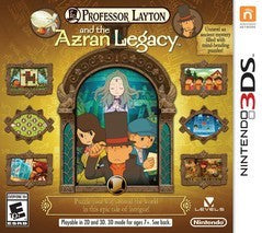 Professor Layton and the Azran Legacy - In-Box - Nintendo 3DS