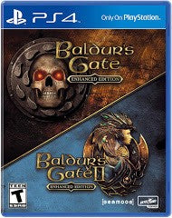 Baldur's Gate 1 & 2 Enhanced Edition [Collector's Pack] - Complete - Playstation 4