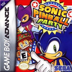 Sonic Pinball Party - Complete - GameBoy Advance