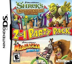 Shrek's Carnival Craze & Madagascar Kartz - Loose - Nintendo DS