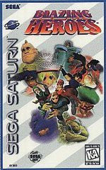 Blazing Heroes - Loose - Sega Saturn