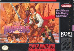 Uncharted Waters New Horizons - In-Box - Super Nintendo