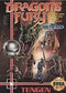 Dragon's Fury - Complete - Sega Genesis