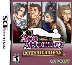 Ace Attorney Investigations: Miles Edgeworth - Complete - Nintendo DS