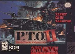 P.T.O. II - Complete - Super Nintendo