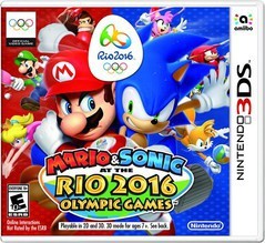 Mario & Sonic at the Rio 2016 Olympic Games - In-Box - Nintendo 3DS