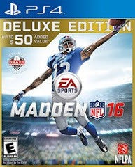Madden NFL 16 Deluxe Edition - Complete - Playstation 4