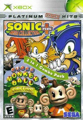 Sonic Mega Collection Plus and Super Monkey Ball Deluxe - In-Box - Xbox