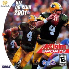 NFL QB Club 2001 - In-Box - Sega Dreamcast