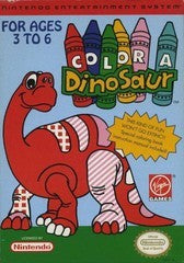 Color A Dinosaur - In-Box - NES