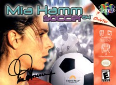 Mia Hamm Soccer 64 - Complete - Nintendo 64