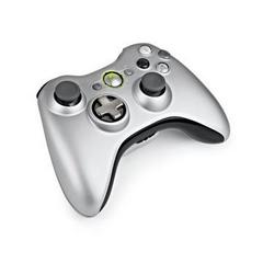 Silver Xbox 360 Wireless Controller - Loose - Xbox 360