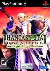 Phantasy Star Universe Ambition Of Illuminus Expansion - Complete - Playstation 2
