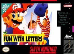 Mario's Early Years Fun with Letters - Complete - Super Nintendo