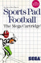 Sports Pad Football - Loose - Sega Master System