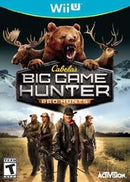 Cabela's Big Game Hunter: Pro Hunts - In-Box - Wii U