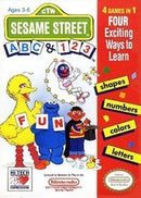 Sesame Street ABC and 123 - Complete - NES