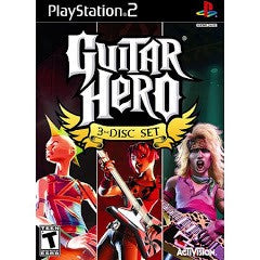 Guitar Hero 3-Disc Set - In-Box - Playstation 2