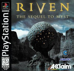 Riven The Sequel to Myst - Loose - Playstation