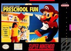 Mario's Early Years Preschool Fun - Loose - Super Nintendo