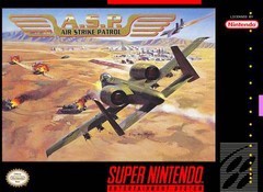 A.S.P. Air Strike Patrol - Loose - Super Nintendo  Fair Game Video Games