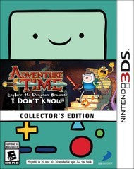 Adventure Time: Explore the Dungeon Because I Don't Know [Collector's Edition] - In-Box - Nintendo 3DS  Fair Game Video Games