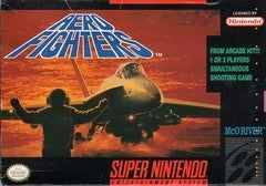 Aero Fighters - In-Box - Super Nintendo  Fair Game Video Games